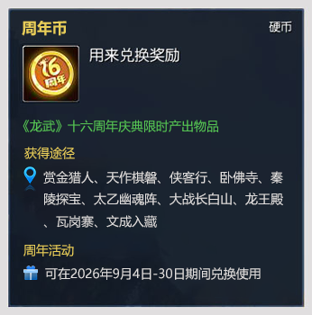 周年币